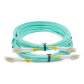 Duplex fiber optic patch cord single modeSheath duplex